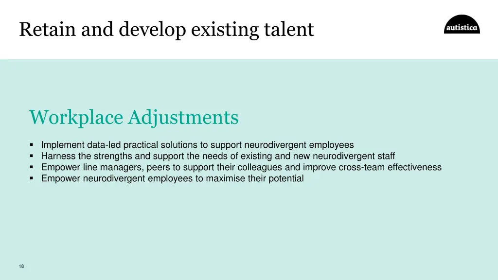 retain and develop existing talent 1