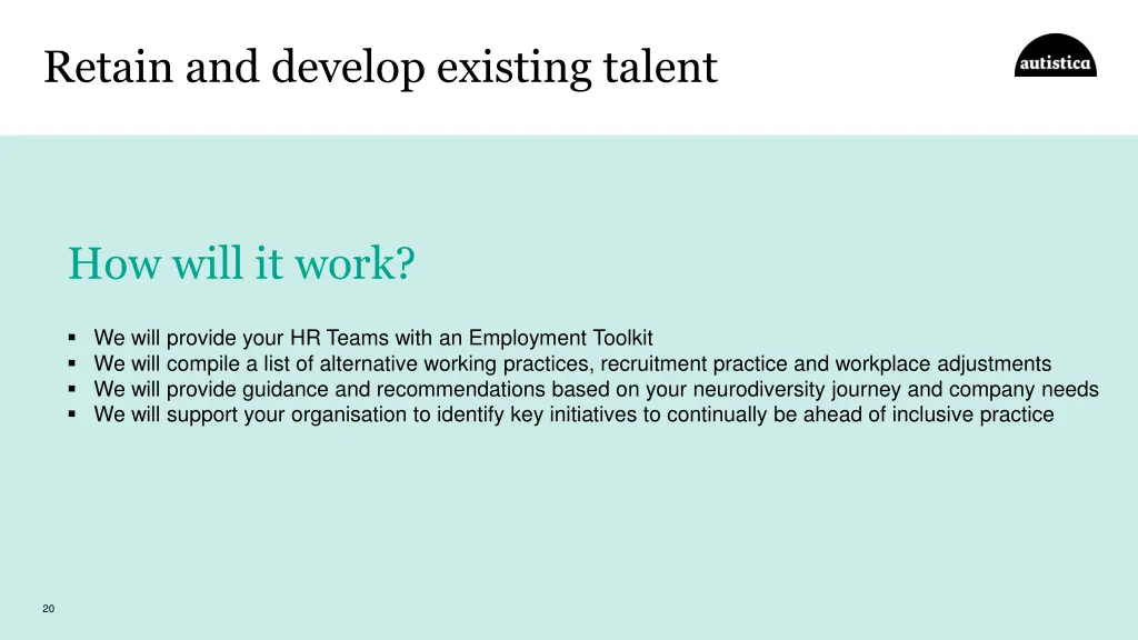 retain and develop existing talent 3