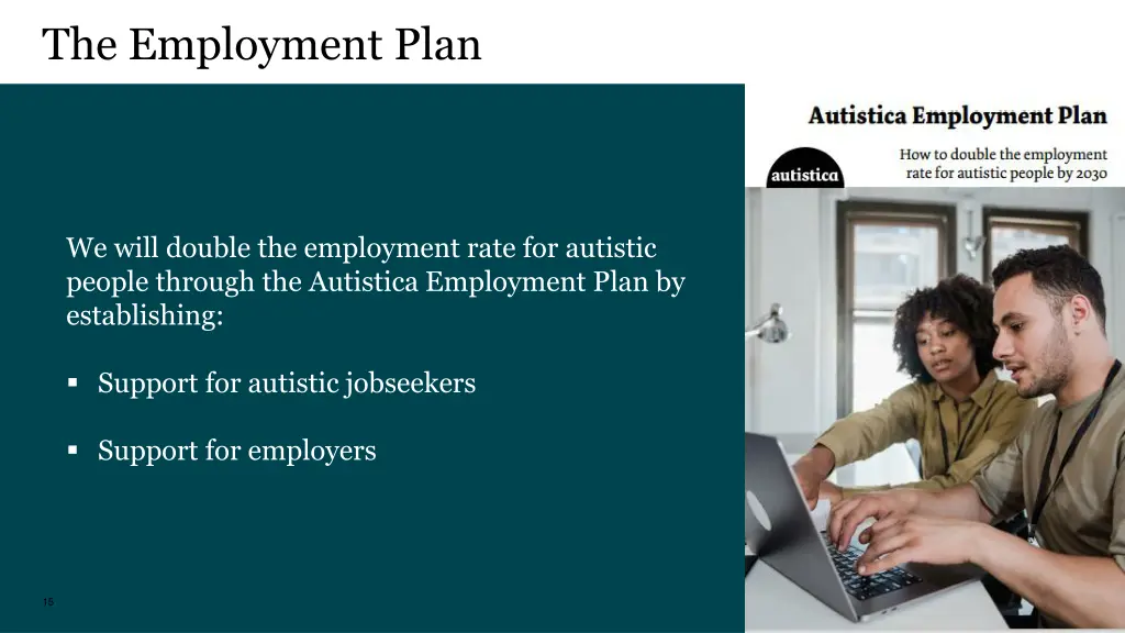 the employment plan