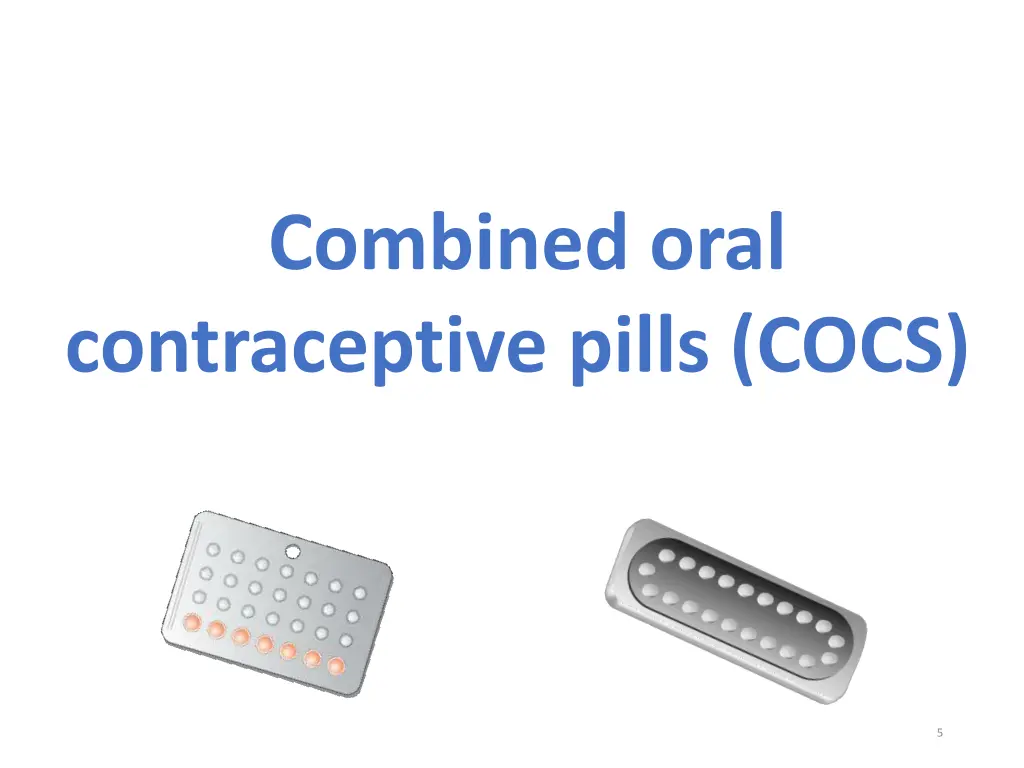 combined oral contraceptive pills cocs