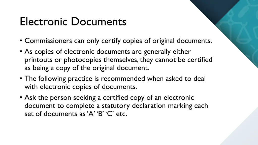 electronic documents