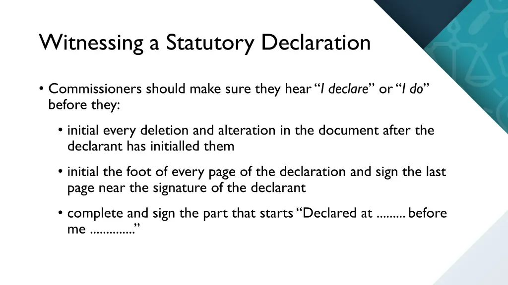 witnessing a statutory declaration 2