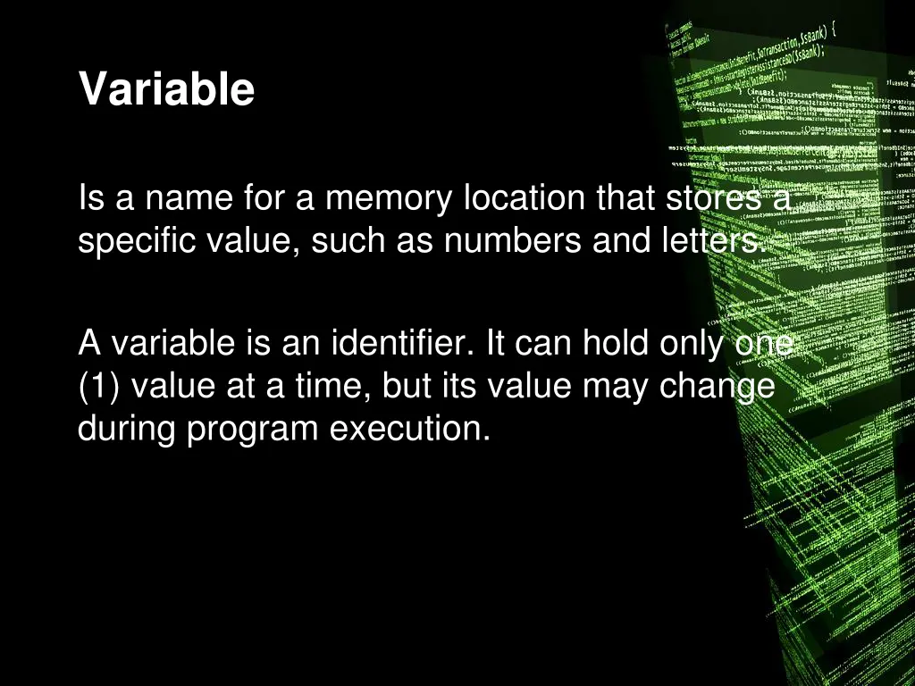 variable