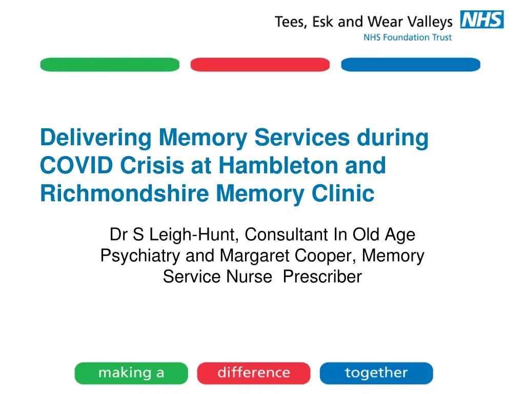 delivering memory services during covid crisis