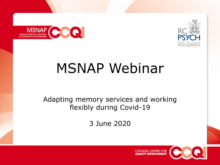 msnap webinar