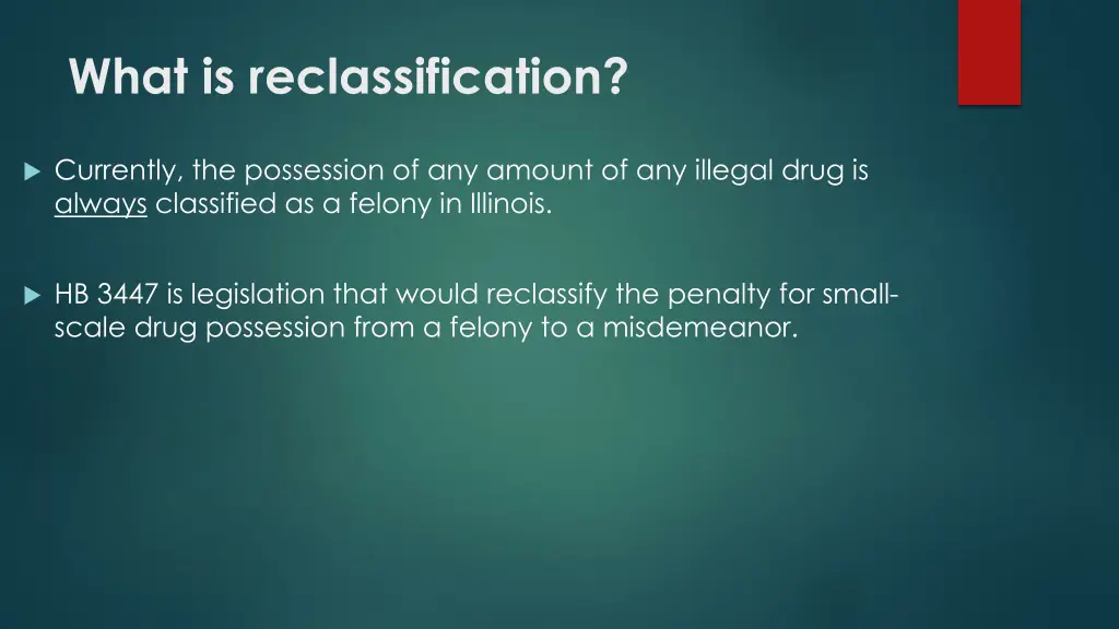 what is reclassification