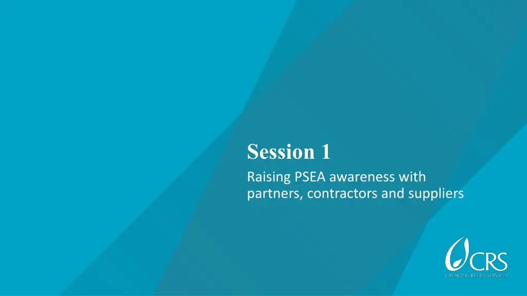 session 1 raising psea awareness with partners