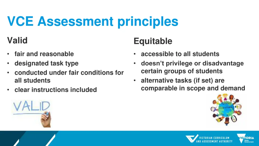 vce assessment principles 1