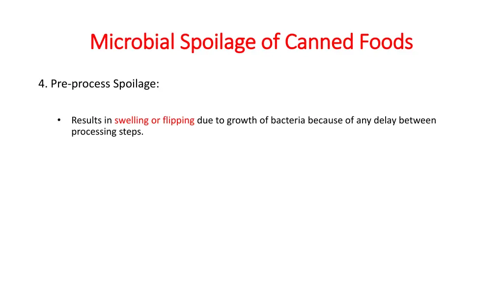 microbial spoilage of canned foods microbial 3