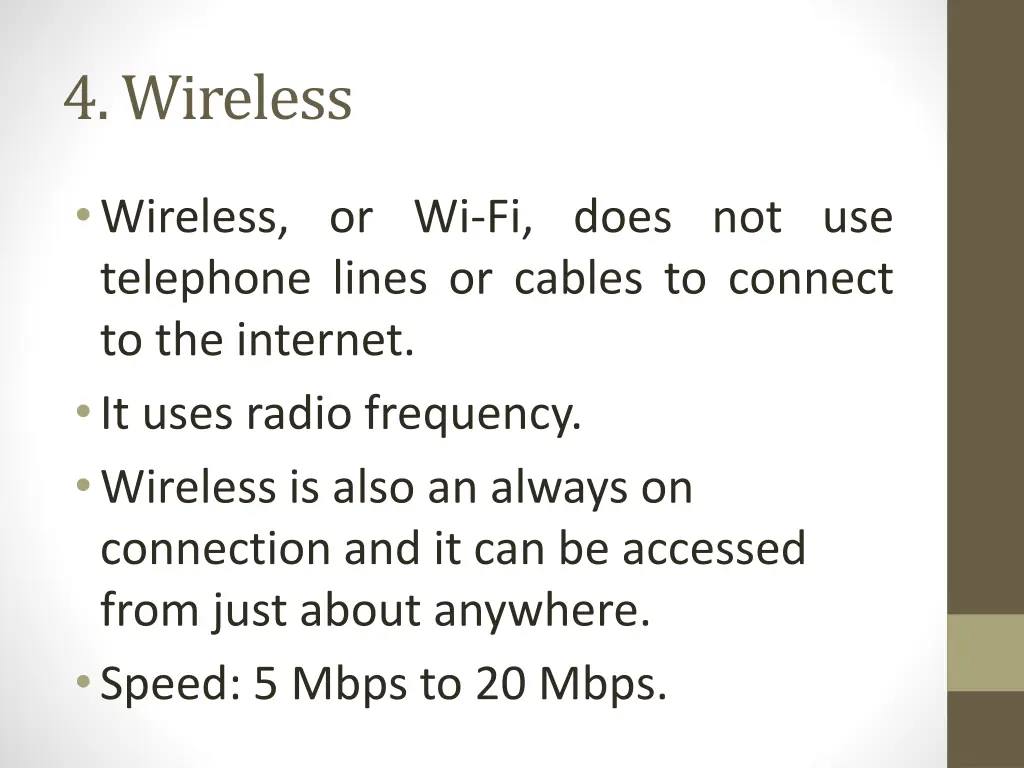 4 wireless