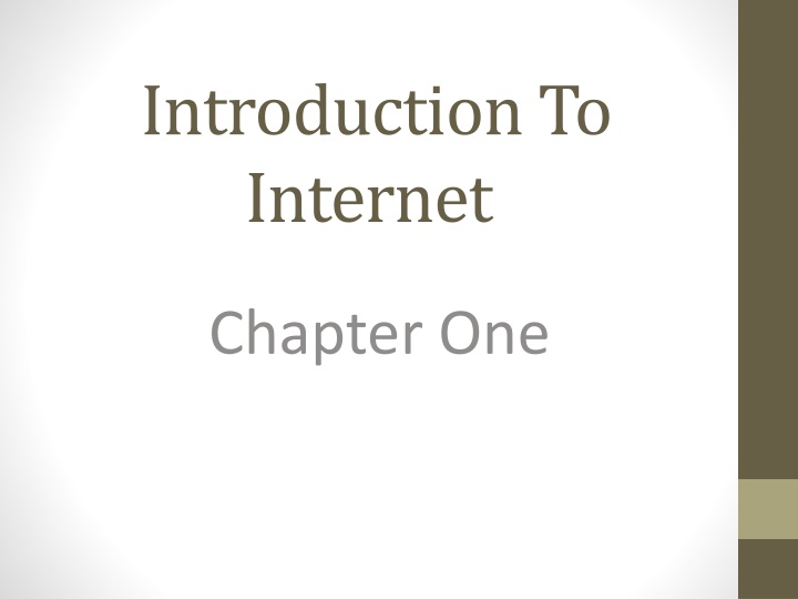 introduction to internet