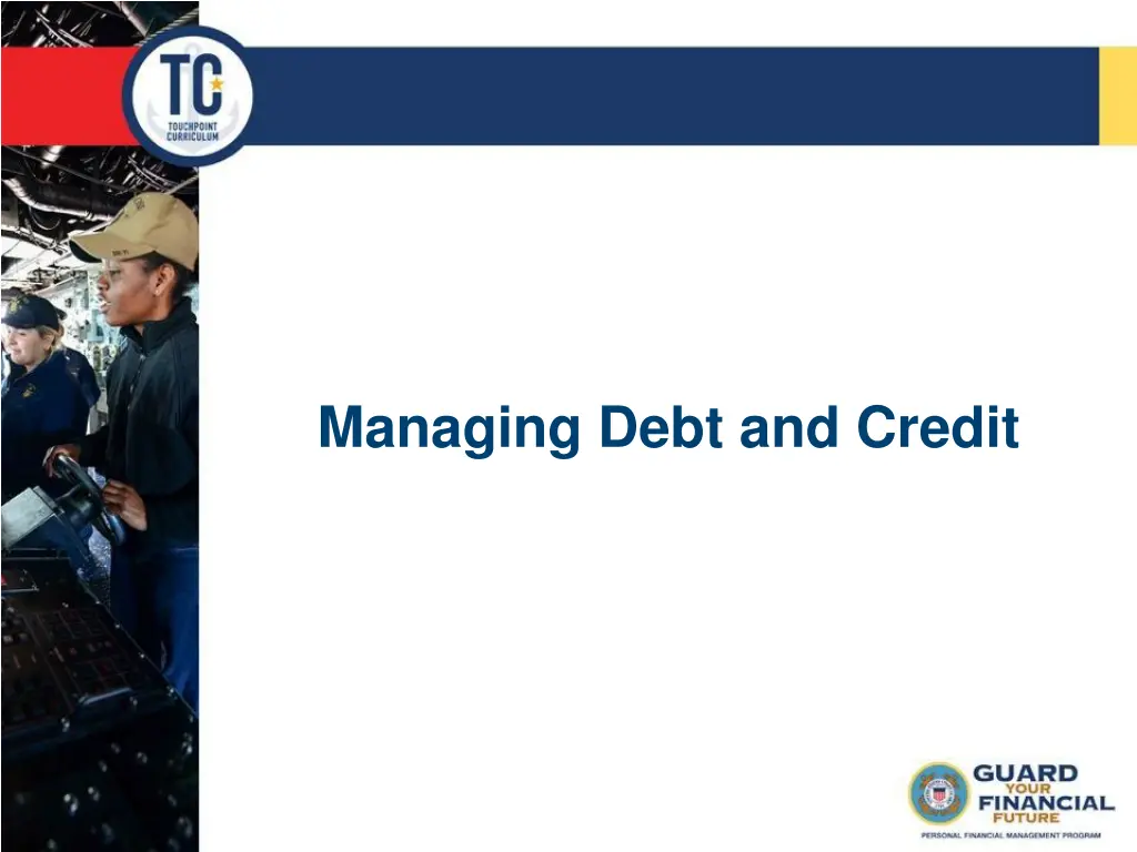 managing debt and credit