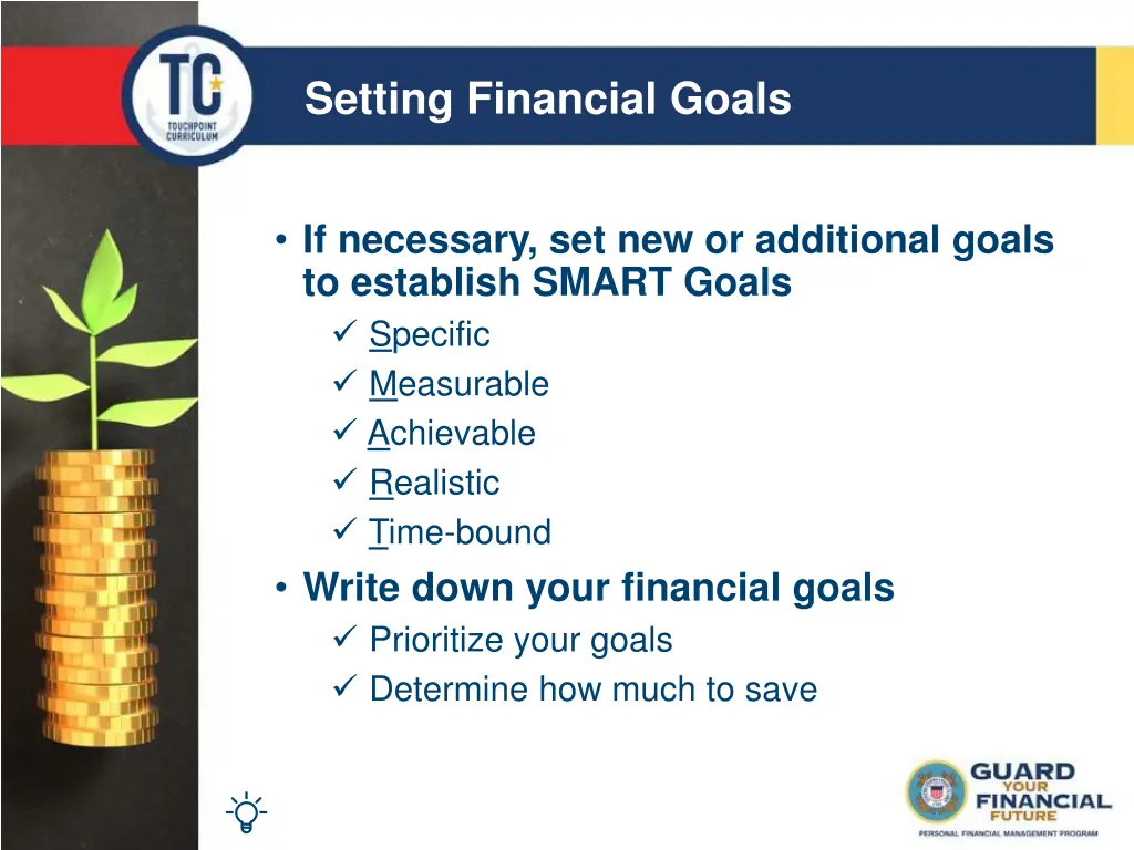 setting financial goals