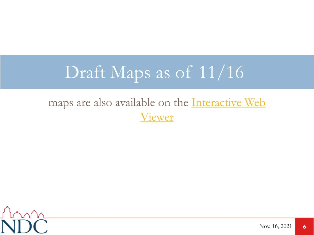 draft maps as of 11 16