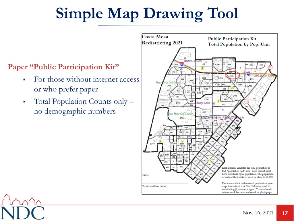 simple map drawing tool