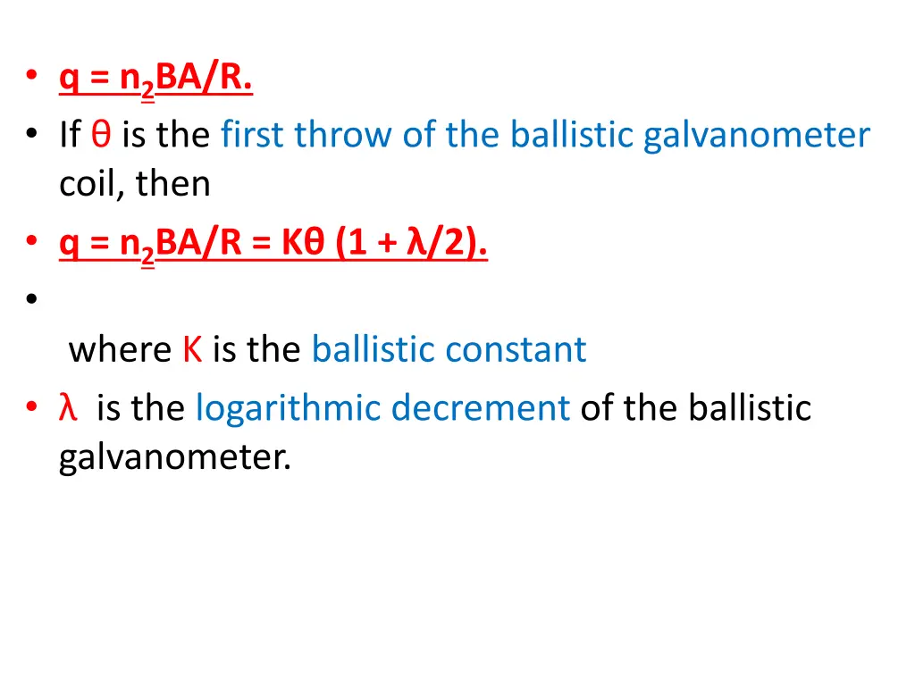 q n 2 ba r if is the first throw of the ballistic