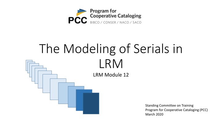 the modeling of serials in lrm lrm module 12