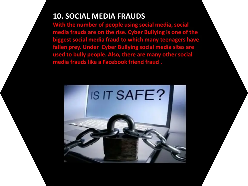 10 social media frauds with the number of people