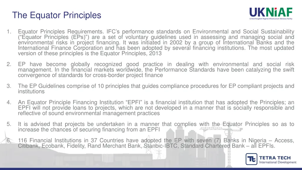 the equator principles