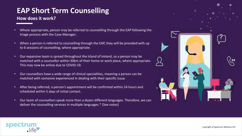 eap short term counselling how does it work