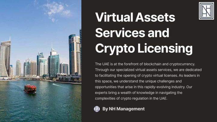 virtual assets services and crypto licensing