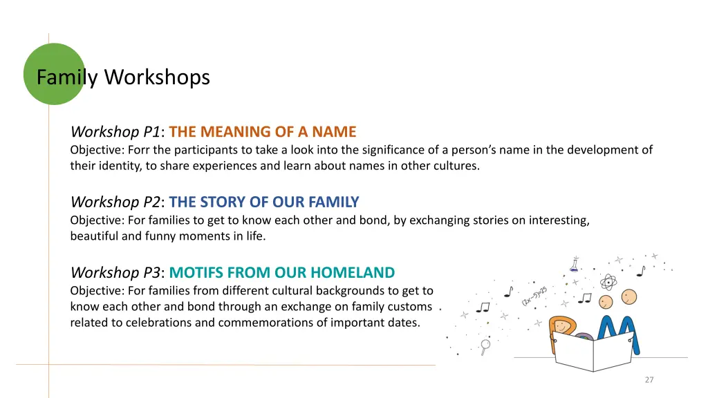 family workshops