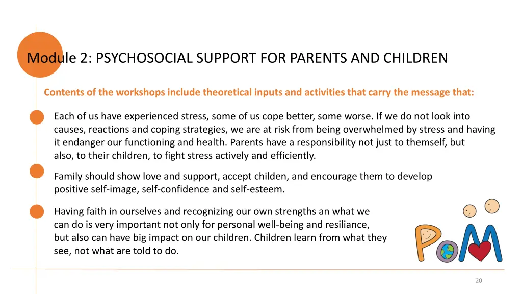 module 2 psychosocial support for parents 2