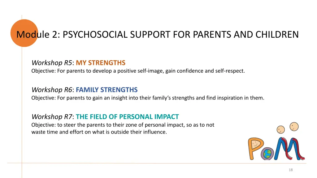 module 2 psychosocial support for parents