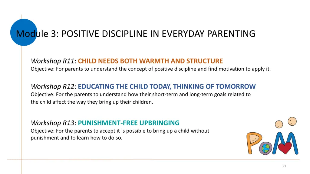 module 3 positive discipline in everyday parenting