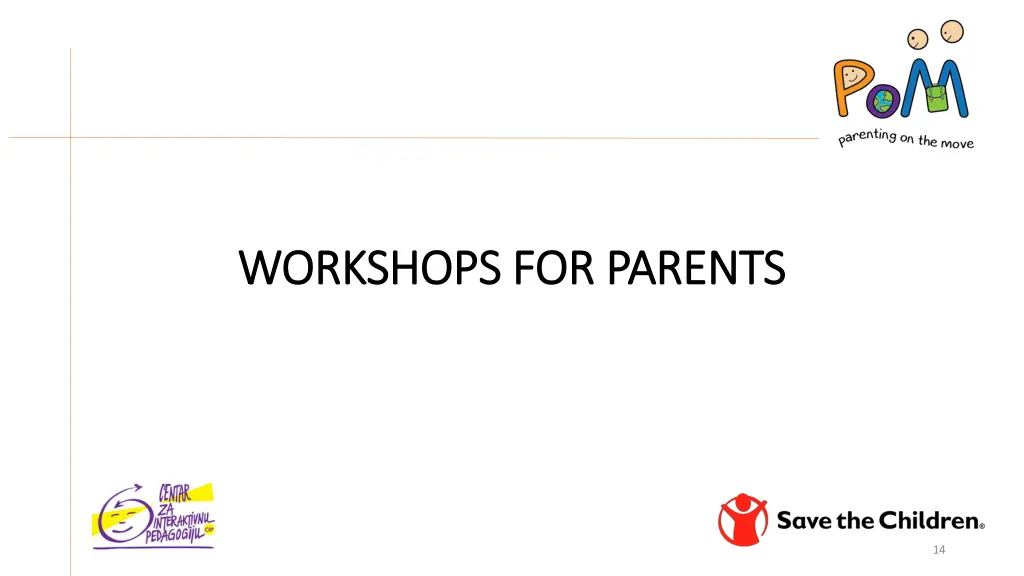 workshops for parents workshops for parents