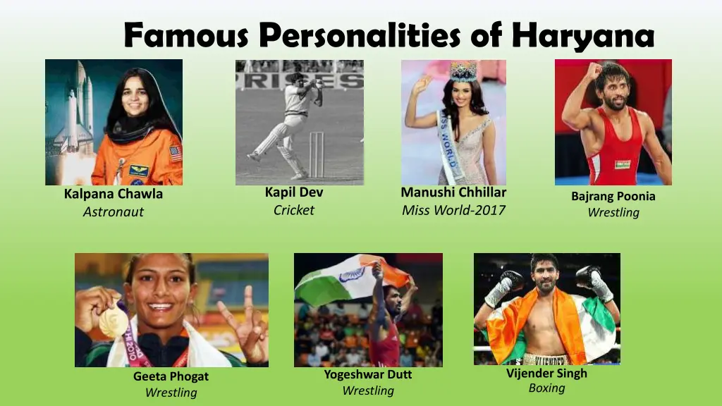 famous personalities of haryana