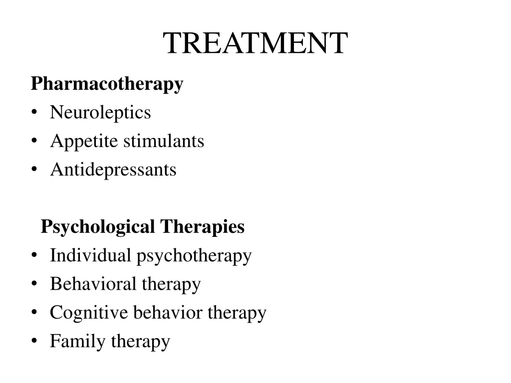 treatment