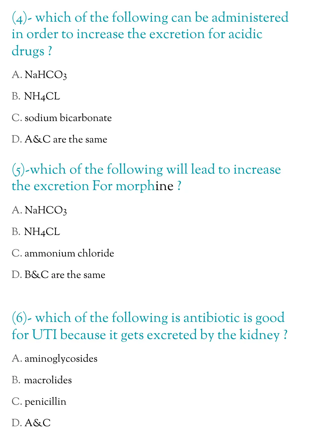 4 which of the following can be administered