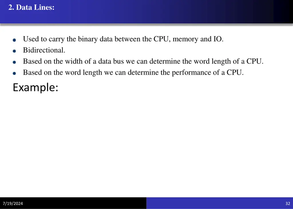 2 data lines