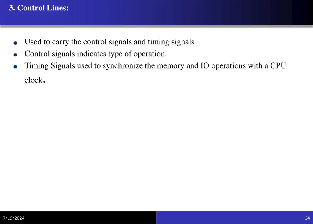 3 control lines