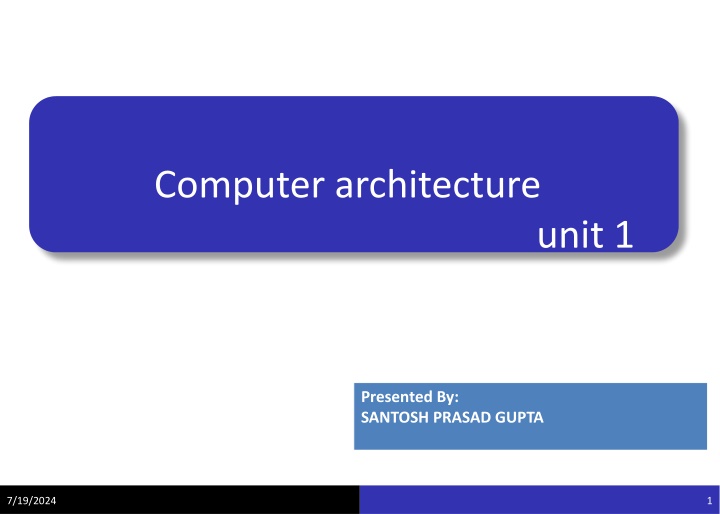 computer architecture