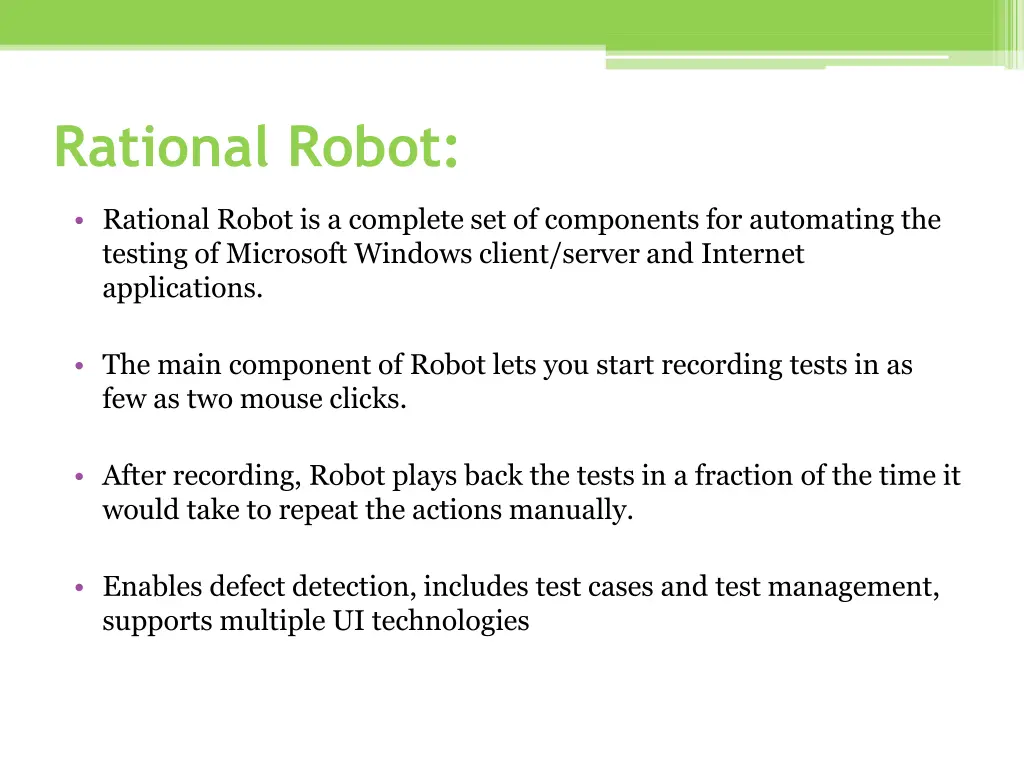 rational robot