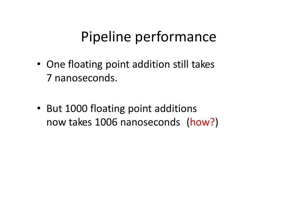 pipeline performance