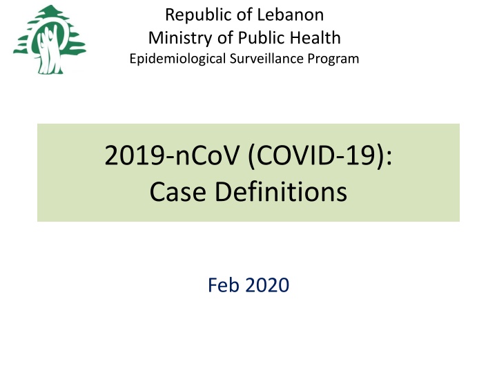 republic of lebanon ministry of public health