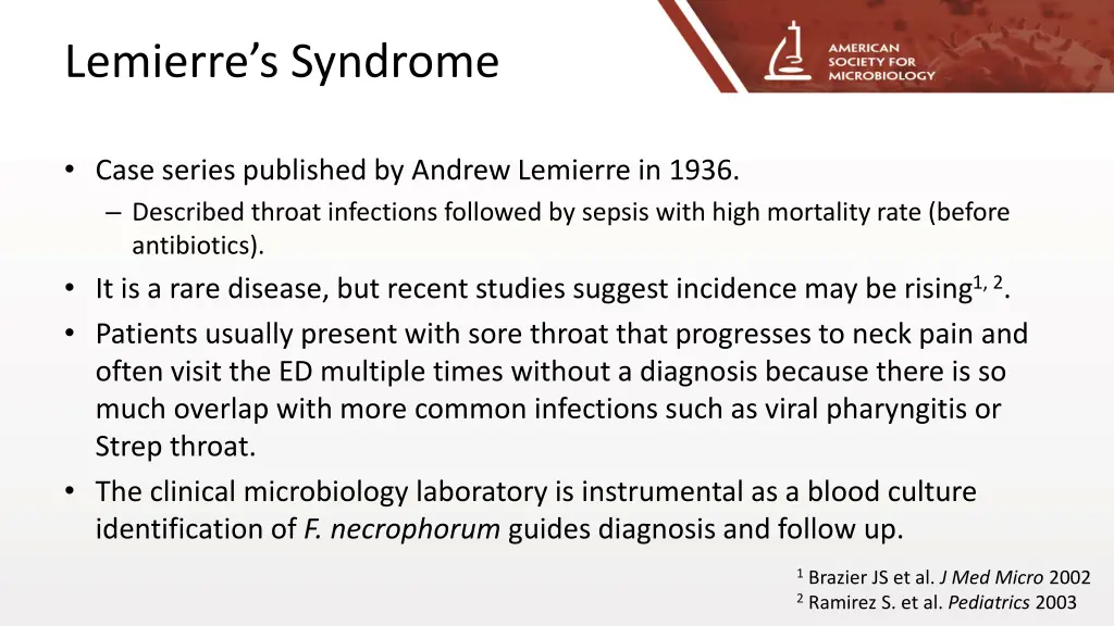 lemierre s syndrome