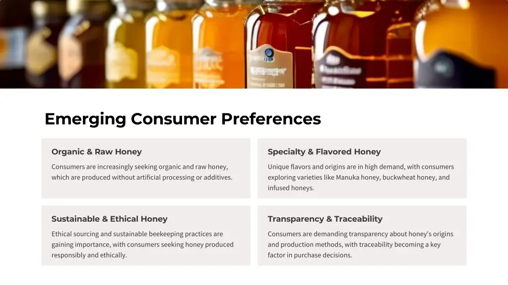 emerging consumer preferences