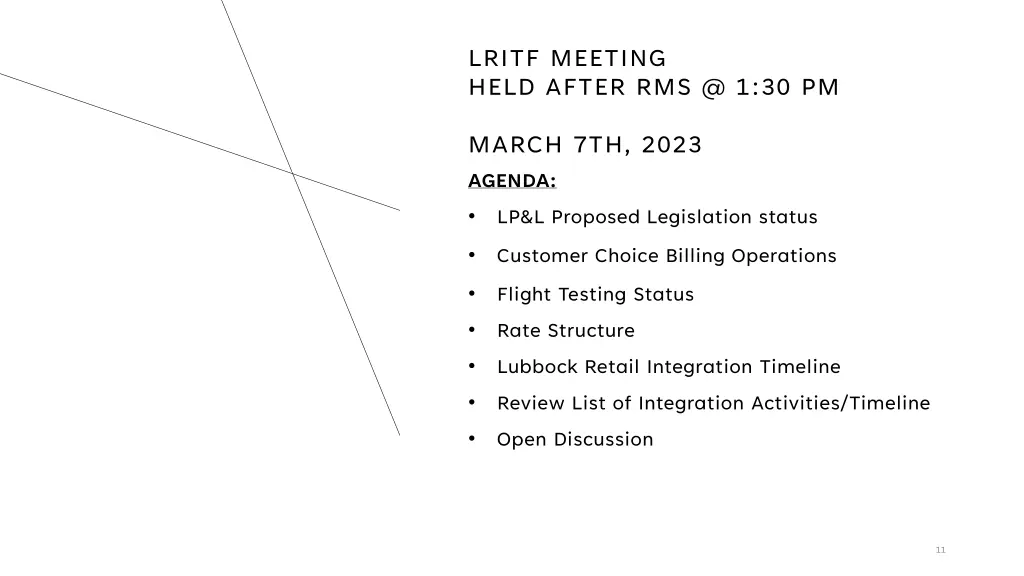 lritf meeting held after rms @ 1 30 pm march