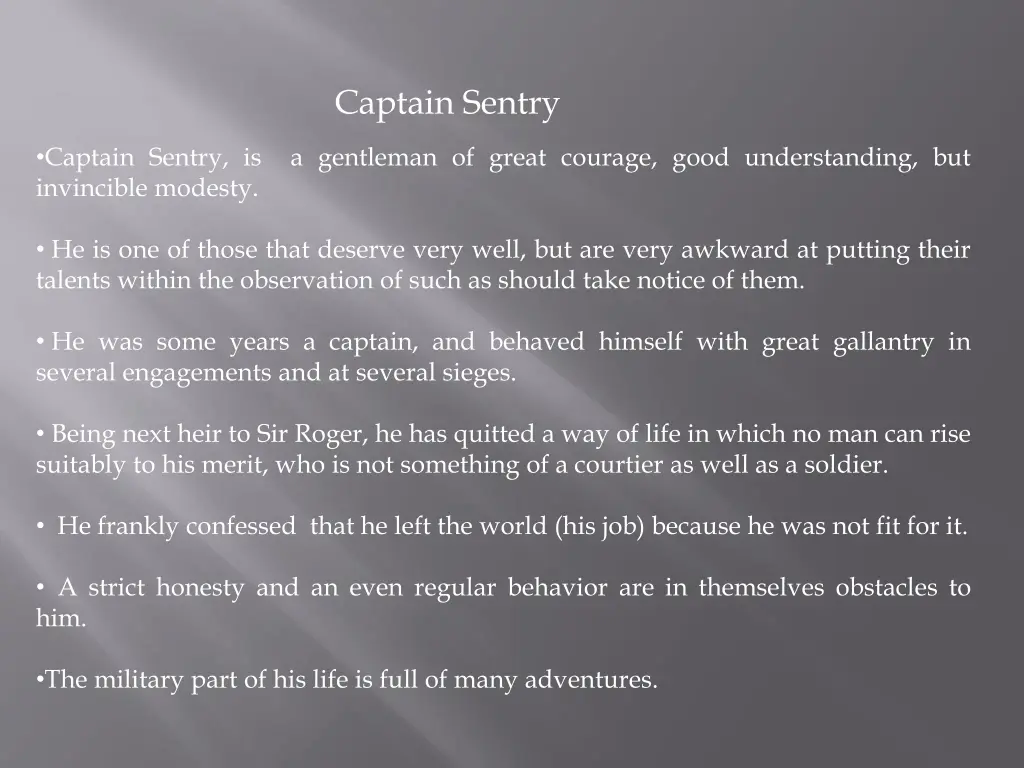 captain sentry