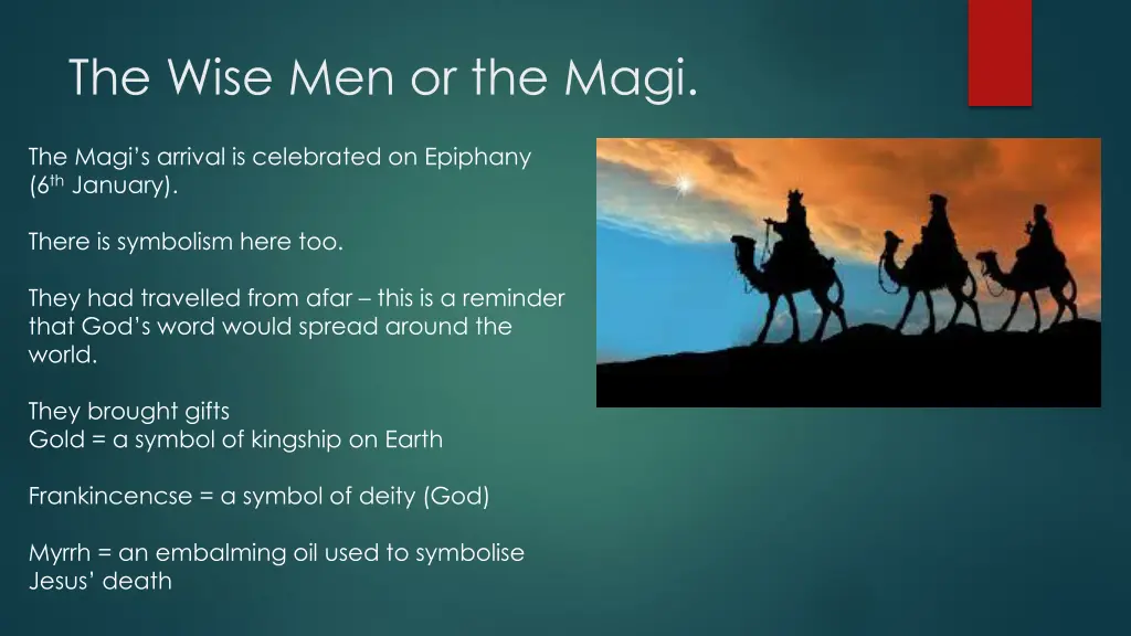 the wise men or the magi