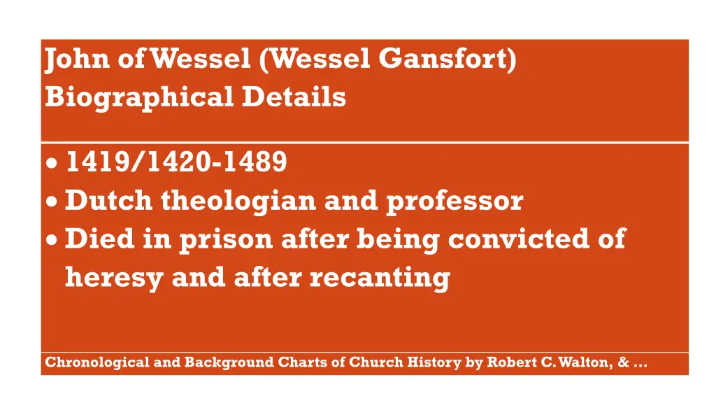 john of wessel wessel gansfort biographical