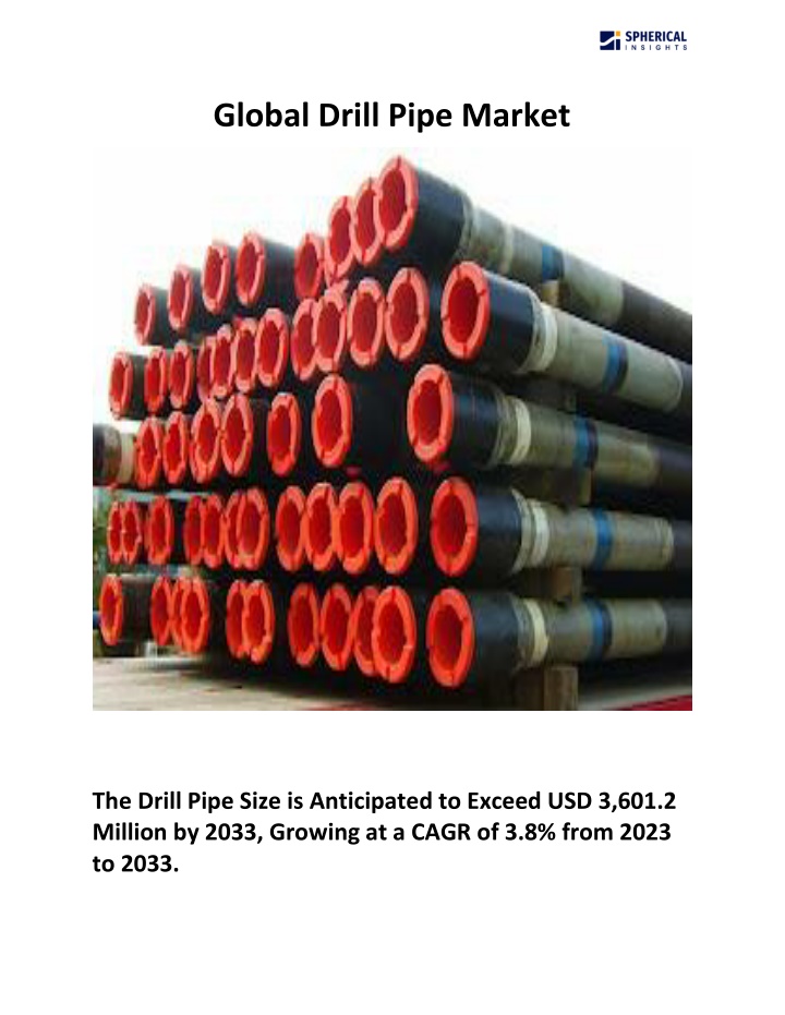 global drill pipe market