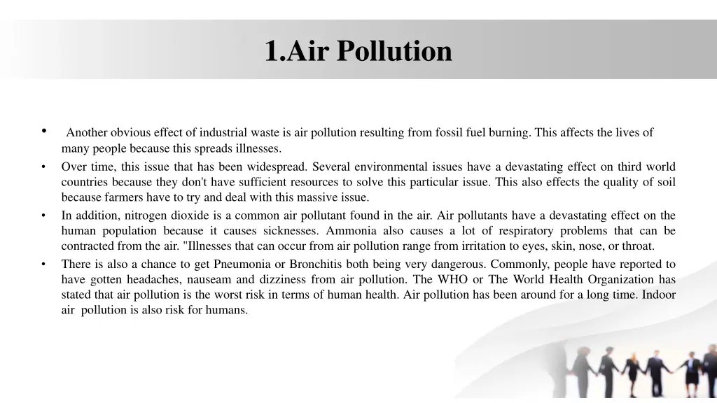 1 air pollution