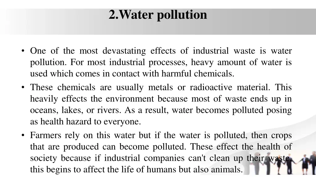 2 water pollution