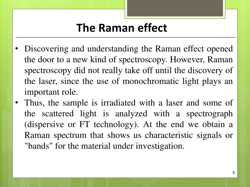 the raman effect 1