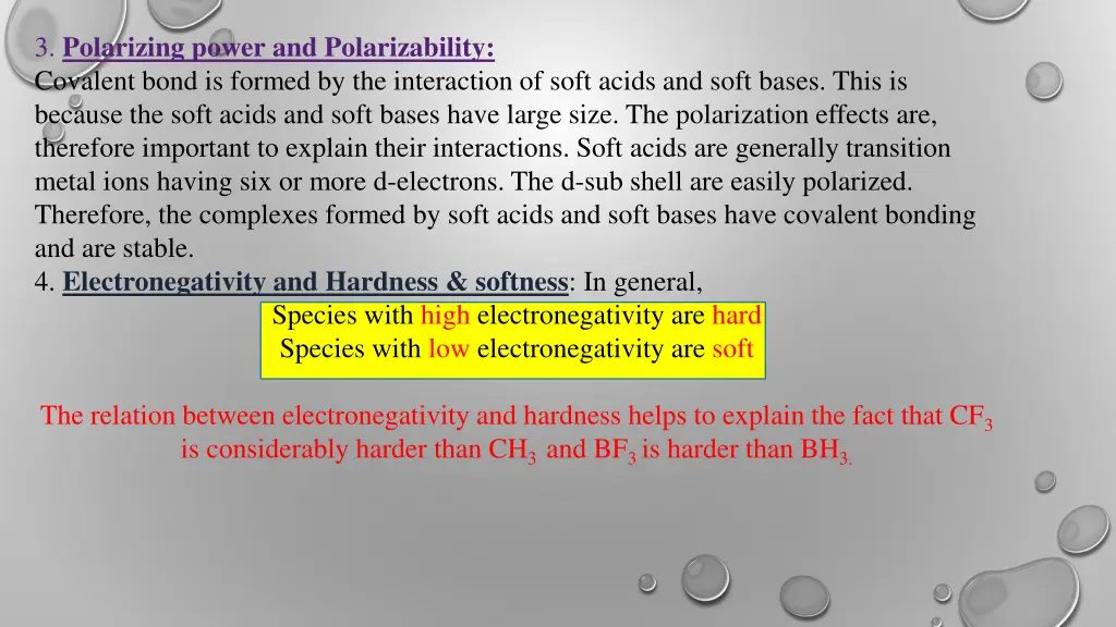 3 polarizing power and polarizability covalent